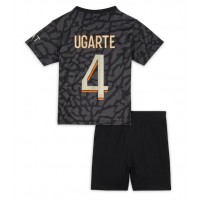 Otroški Nogometni dresi Paris Saint-Germain Manuel Ugarte #4 Tretji 2023-24 Kratek Rokav (+ Kratke hlače)